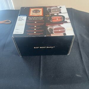Harley-Davidson Black Bar & Shield LED Brake Light Box